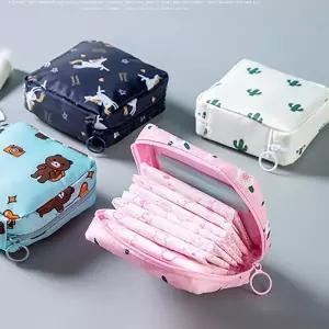 생리대 미니 다용도 파우치 6color [시크릿 여행용 방수 화장품 립스틱 멀티 휴대용