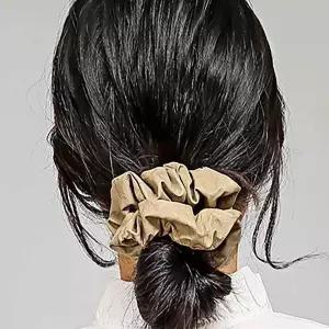 [하프클럽/]베이지 곱창밴드 곱창머리끈 헤어악세사리 헤어슈슈