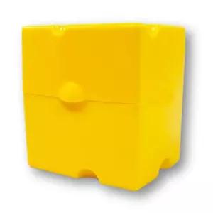 블록 냉장고 정리함 디자인 치즈 정리 케이스