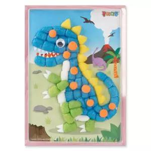 [모두모아]플레이콘부조액자(공룡) 부조 액자 공룡 옥수수소재 만들기활동