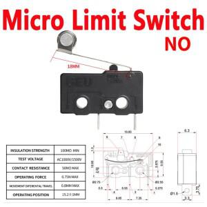 개폐 기능 10/50/100PCS 마이크로 리미트 스위치 - 가전제품 및 장비용 내구성 스냅 액션