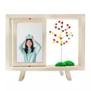 뚝딱 LED 회전 액자 클레이로 꾸미기 만들기 교구 재료