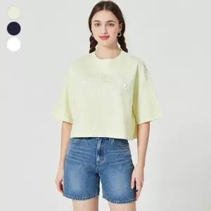 매장정품 GUESS 게스 여성 루즈핏 반팔티 OO2K1478 946614