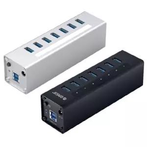 ORICO 오리코 A3H7 유전원 7포트 USB 3.0 허브 LED 표시등 USB 허브 HUB