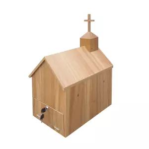 헌금함 교회 기부함 기부금 봉헌함 십일조 원목 기부상자 모금함 우드 성당