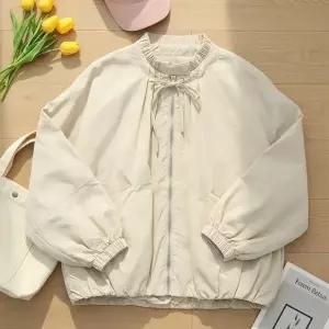 [신세계라이브쇼핑][옷자락] 여자 봄 가을 나일론 경량 스트링 루즈핏 점퍼