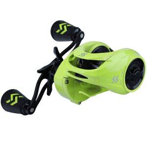 수가일랑 미끼 캐스팅 릴, 8:1 기어비 낚시 자기 제동 시스템 볼 베어링 초매끄러운 부식 방지 캐스터 릴 9 +