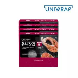 [유니랩]위생장갑 500매 X 4개