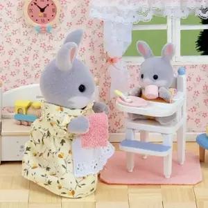 실바니안 패밀리 아기 식탁 의자 인형 피규어 장난감 (WFJBNS0)