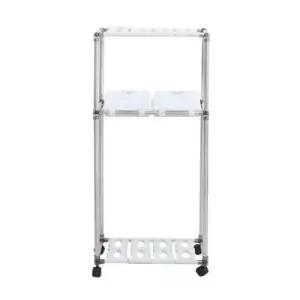 화이트 스윙 분리수거함 2P 2단 가정용 재활용 분리 W4B50FA