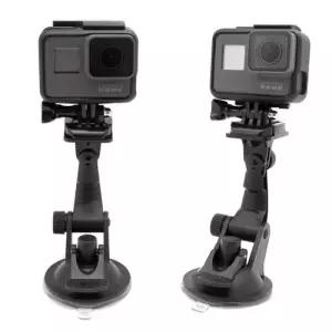 자동차 유리 석션컵 흡착 마운트 스탠드 고프로 액션캠 호환 W4BCBCA