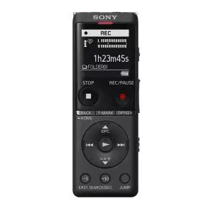 [소니공식스토어]  SONY ICD-UX570 블랙 휴대용 보이스 레코더 강의용 녹음기 고성능 방송용 유튜브 마이크