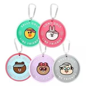 골프 캐릭터 네임택 라인프렌즈 선택5종 선택 (WFHB0HY)