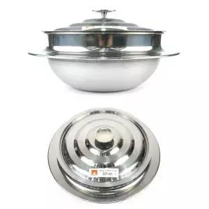 가벼운 스텐 화덕솥 가마솥 솥단지 통3중 18호 대형