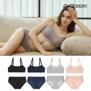 [카파] 3D리프트업 메쉬 브라팬티 8종세트(플러스사이즈)