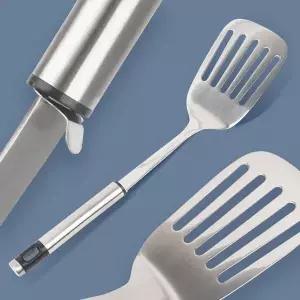 뒤집개 후라이팬뒤집개 스테인리스 사각 스텐뒤집개