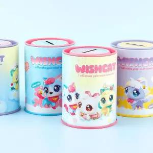 미니미 랜덤 위시캣 저금통 캐릭터문구 준비물 팬시