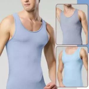 인견 남성 폴리메쉬 민소매 조끼 1매 런닝 엑손알앤디 순면 트라이