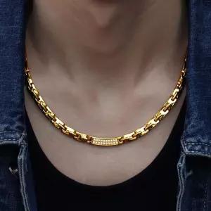 운동 티타늄 스포츠 야구선수목걸이 목걸이 골드50cm(조정장치) 건강 게르마