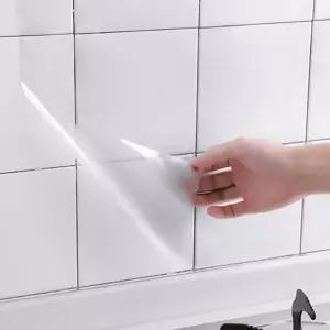 주방 오염 방지 시트지 인테리어 투명 싱크대 주방 기름때 시트지 레인지