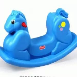 오색 유아용품 쿠쿠토이즈 흔들말타기 파랑