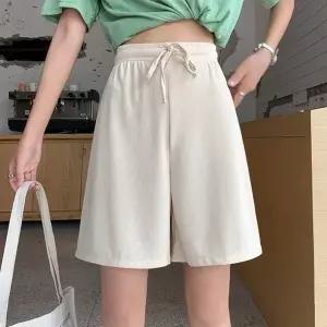 여자 반바지 여름 시원한 허리밴딩 5부바지 4색 (WFI9KDT)