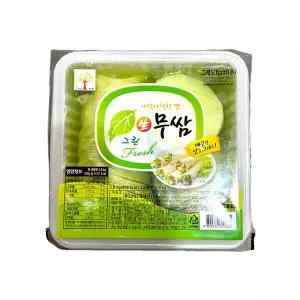 (무)(냉장)웰빙 쌈무(냉장 와사비맛 2.8kg)