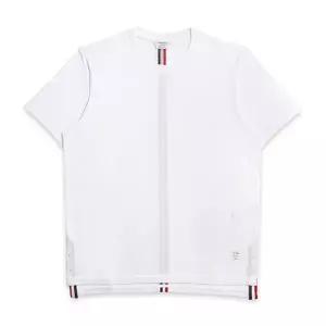 [톰브라운 THOM BROWNE] MJS056A 00050 100 남성 반팔티