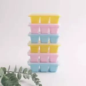 [콩심팥심]각얼음틀 얼음트레이 미니 set 3P 6구 아이스큐브 국산얼음틀