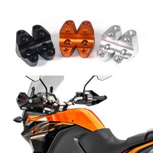 바이크 오토바이 핸들 바 라이저 클램프 확장 어댑터 마운트 1050 ADV 1290 슈퍼 어드벤처 듀크 GT용