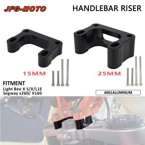 핸들라이저 바이크 오토바이 부품 헤드업 어댑터 서론 라이트비 X S L1E 세그웨이 X260 더트 바이크용 15mm