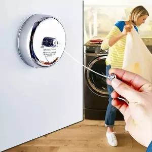 [알티피아]빨래줄 빨랫줄 당기는 로프 벽고정 와이어 욕실 호텔