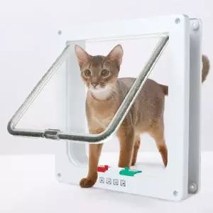 [콩심팥심]소형 고양이 안전문 출입문 강아지 LUAZ 견문 펫도어 CD1