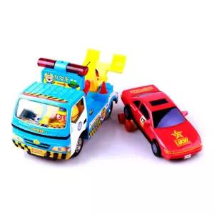 유아 뽀로로 소형 견인차 트럭 자동차 조작 장난감 공사장놀이 아동완구 아이선물