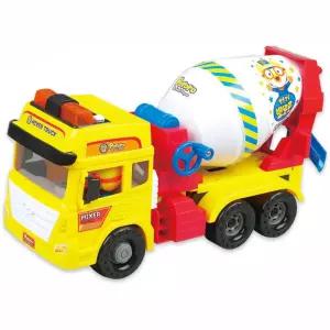 유아 뽀로로 불빛 사운드 대형 레미콘 중장비 장난감 아이선물 키즈 어린이완구