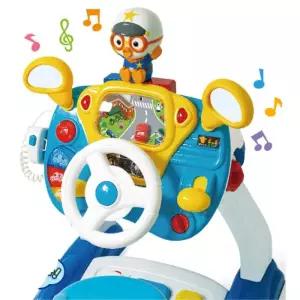 유아 뽀로로 대형 경찰차 자동차 핸들 운전놀이 장난감 어린이 완구 아기 아이