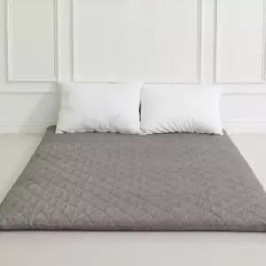 [콩심팥심]접이식 퀸 J리빙 그레이 민무늬 3단매트리스