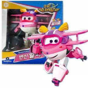 유아 슈퍼윙스 알리 소형 비행기 변신로봇 장난감 어린이완구 조작 아이선물 동작