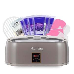 손과 발을 위한 후스토미 파라핀 왁스 머신, 워머 보습 키트 4000ml 목욕, 매니큐어 페디큐어 홈 스파용 6팩 리필