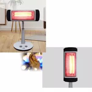 [콩심팥심]난방기 근적외선 온열 회전 전기 히터 난로 사무실 전기난방기