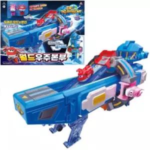 유아 슈퍼윙스 대형 활주로 변신 비행기 본부 장난감 완구 키즈 어린이 선물용