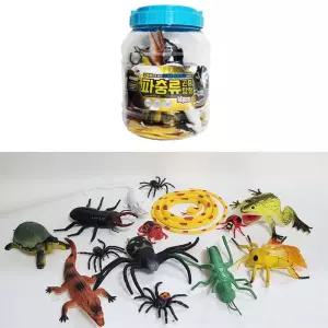 유아 교육용 곤충 파충류 중형 피규어 세트 장난감 아이 미니어처 어린이완구