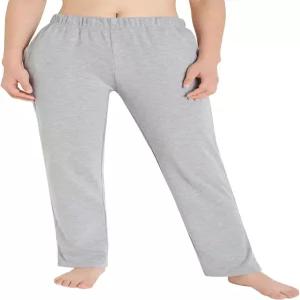 와인티 여성용 면 스웨트 팬츠 니트 포켓