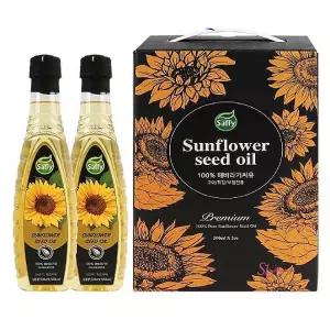 해바라기씨유 기름2병세트 선물세트 명절 해바라기유 기업 프리미엄 가정용def854