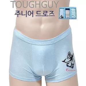 터프가이 남아동 캐릭터 드로즈팬티 속옷 3매 주니어 초등 어린이ijk722