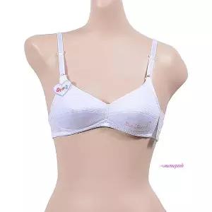 샤통 스트라이프 스포츠 2단계 주니어 브라 AA컵 속옷 청소년 초등학생 여아 어린이xyz513