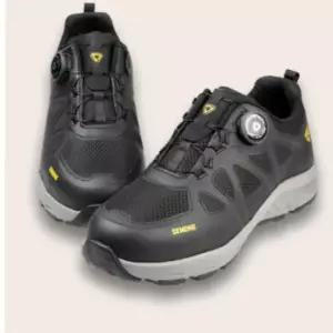 세몽 다이얼 안전화 공장신발 가죽 논슬립 통풍구 현장화 PTL 4in 작업신발