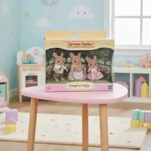 실바니안 패밀리 캥거루 가족 피규어 미니어처 모형 동물 역할놀이 아기인형 세트 소장용