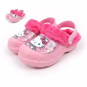 방한 망토 캐릭터 샌들 여아동 슬리퍼 털신 EVA