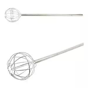 대형 7호 원형 거품기 스텐 계란 125cm 반죽기 밀가루